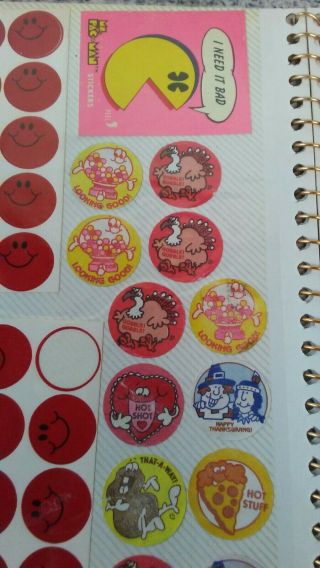 Vintage 1980s Sticker Books 4 Albums Full Of Stickers Scratch N Sniff And Others 8