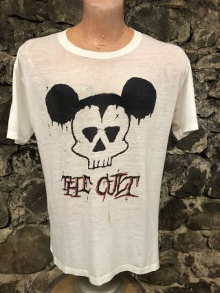 Rare Vintage The Cult T Shirt 1980s Tee Death Cult Punk Rock Concert