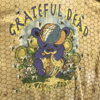 Vintage Grateful Dead " How Sweet It Is " Honeycomb T - Shirt Men 