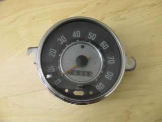 Vintage Vw Volkswagen Beetle Type 1 Speedometer - W/o Fuel Gauge