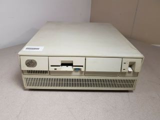 Vintage Ibm Desktop Ps/2 Personal System 2 Model 50z 30mb Hd No Os Boots To Bios