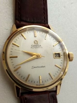 Vintage Omega Seamaster cal.  562 Stainless Steel Men ' s Watch with Date 10