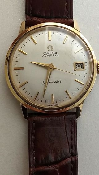 Vintage Omega Seamaster cal.  562 Stainless Steel Men ' s Watch with Date 7