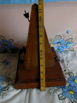 ANTIQUE METRONOME MEDICAL ELECTRIC SHOCK MACHINE ? C1900 X - RAYS ENGLAND SCIENCE 11