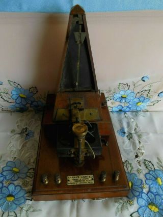 Antique Metronome Medical Electric Shock Machine ? C1900 X - Rays England Science