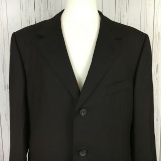 Gianni Versace Couture Vintage 3 Btn Wool w/ Medusa Blazer Sport Coat Jacket 46L 7