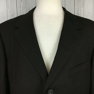 Gianni Versace Couture Vintage 3 Btn Wool w/ Medusa Blazer Sport Coat Jacket 46L 8