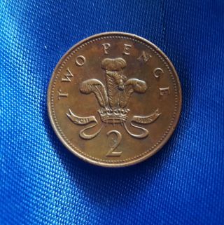 ⭐⭐extreamly Rare⚡⚡ 1999 Two Pence 2p Error Coin ⭐⭐great Britain ⭐⭐