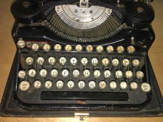 1920s Vintage Underwood Typewriter Standard Four Bank Keyboard 2