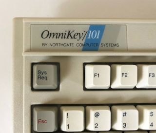 Northgate OmniKey 101 keyboard - Vintage 5