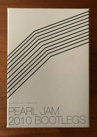 Pearl Jam 2010 Live Bootleg Box Set [24 Shows] - Like / Rare Complete Set
