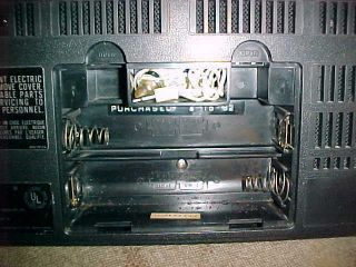 Vintage Panasonic RF - 2200 8 - Band Shortwave Double Superheterodyne Portable Radio 4