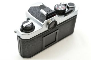 Very Rare Red D Mark Nikon FM2 35mm SLR Film Camera Body From Japan 2040 8