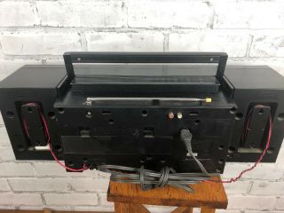 Vintage SONY CFS - W600 Tran Sound Stereo Boombox 2 Way Detachable Speaker Radio 5