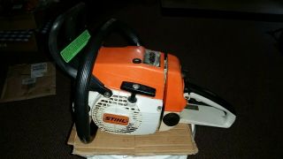 Vintage Stihl 024 Av Chainsaw Power Head For Project Or Parts Runs