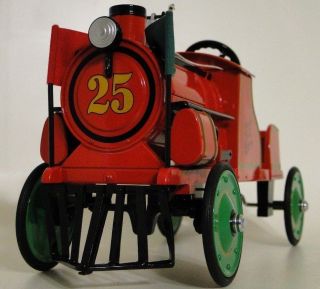 Rxr Pedal Car Vintage Train Engine Railroad Metal Red Page