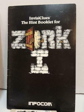Vintage Zork I & Zork II Macintosh Adventure Game by Infocom 3.  5 