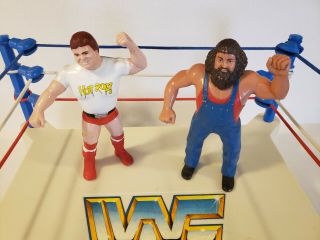 1985 WWF LJN Titan Ring Wrestling Superstars Wrestling Ring Vintage Toys WWE 3