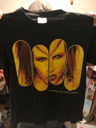 Vintage Early Marilyn Manson Rock Is Dead T - Shirt Men’s Large