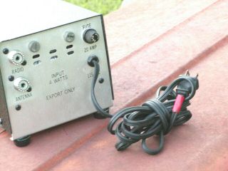 A VINTAGE GRAY 200 SOLID STATE BASE STATON LINEAR AMPLIFIER 5
