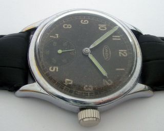 Rare Wristwatch German Army ONDA DH of period WW2 4