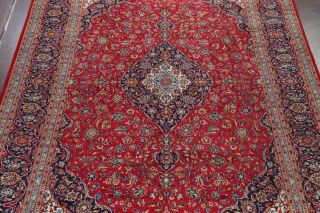VINTAGE Traditional Floral Oriental Area RUG Hand - made LARGE Living Room 10x14 3