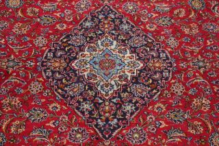 VINTAGE Traditional Floral Oriental Area RUG Hand - made LARGE Living Room 10x14 4