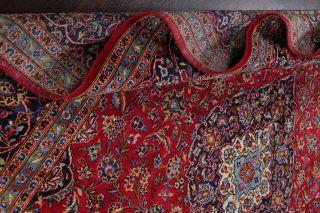 VINTAGE Traditional Floral Oriental Area RUG Hand - made LARGE Living Room 10x14 8