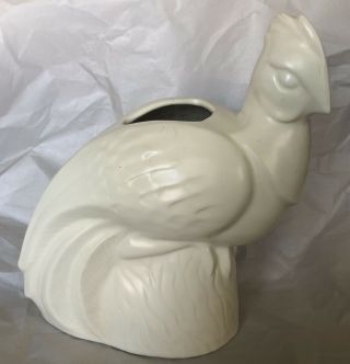 Vintage Catalina Pottery Pheasant Vase C806