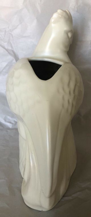 Vintage CATALINA POTTERY Pheasant Vase C806 4