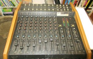 Peavey Md - 8 (8x2x1) 8 Channel Mixer / Mixing Board Vintage