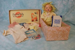 Vintage 15 " Blonde Dy - Dee Baby Doll With - Box Mold 1 Crazing On The Body