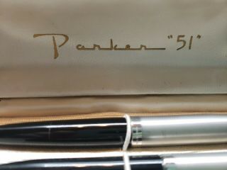 Vintage Parker 51 Pen and Pencil set 2