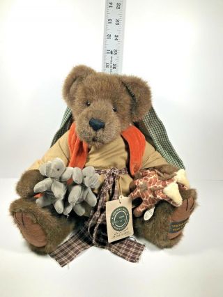 Vintage Boyds Bears Limited Edition 29213 Stuffed Plush Noah 