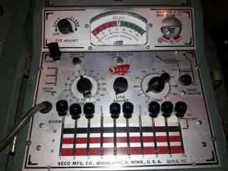 Vintage Seco 107 Tube Tester & Instructions &Tube Charts 6