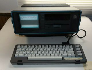 Vintage Commodore Sx - 64 Computer.  Good Keyboard Boots To " Ready " All Keys