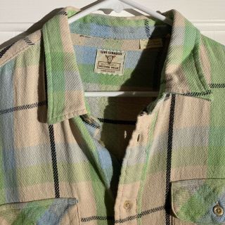 Levi’s Vintage Clothing Lvc Shorthorn Plaid Button Up Shirt Medium