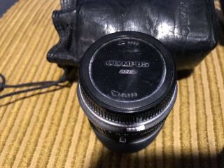 Olympus OM - 1n MD 35mm SLR Film Camera,  W/ 50mm And 105mm Lens.  Vintage 4