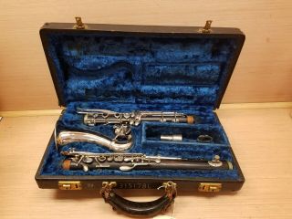 Vintage C.  G.  Conn Wood Alto Clarinet W\case 1946