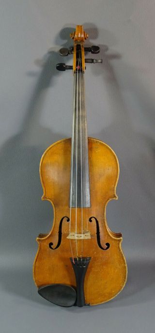 Antique German Antonius Stradivarius 4/4 Concert Master Soloist Violin Fiddle