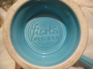 Vintage Fiesta Ware Fiestaware Stick Handle Demitasse Coffee Pot Homer Laughlin 12