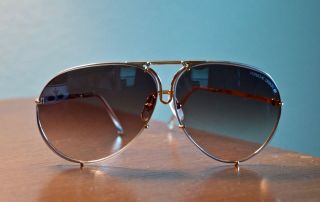Vintage Porsche Carrera Sunglasses,  5621,  Gradient Lens,  Nos