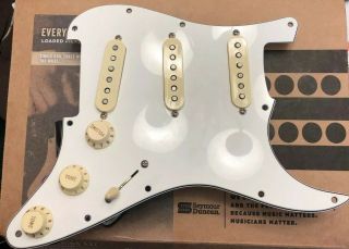 Usa Fender Clapton Strat Loaded Pickguard Stratocaster Vintage Noiseless