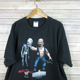 STONE COLD STEVE AUSTIN Celebrity Death Match Vintage 1998 T Shirt Sz XL WWF MTV 3