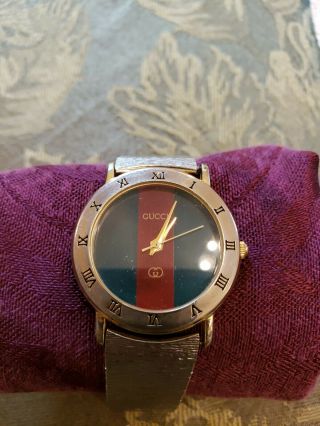 Gucci Watch Face Vintage Red Green Face Mixed Parts