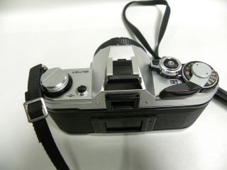 Vtg Canon AE - 1 SLR 35mm Film Camera with Canon FD 50mm 1:1.  8 Lens Japan (A15) 4