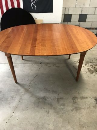 Gudme Danish Vintage Modern Teak Extension Dining Table With Two Leaves 4