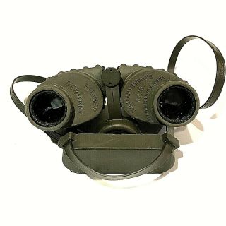 Steiner Military Marine 8x30 Binoculars Made in W.  Germany With Caps & Strap VTG 3