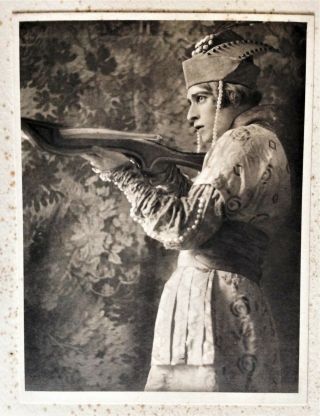 Adolf Bolm.  Vintage 1913 E.  O.  Hoppe Print.  Ballets Russes.  Diaghilev