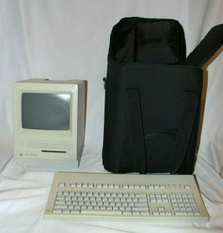 VTG Apple Macintosh Mac se/30 M0115 Apple Keyboard Apple Computer Mouse printer 11